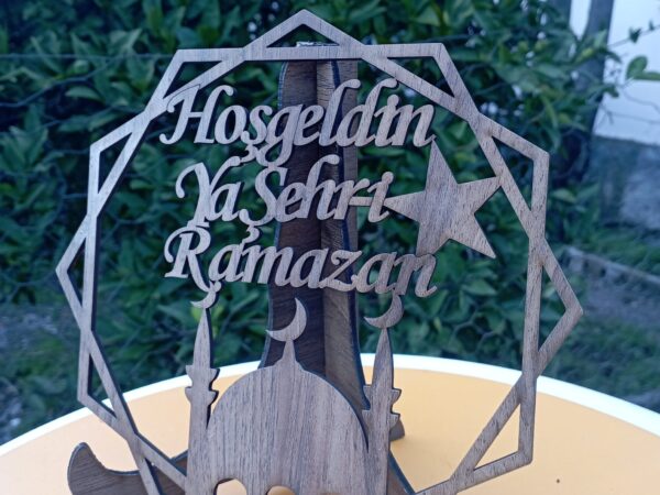 Hoşgeldin Ramazan kapı Duvar süsü
