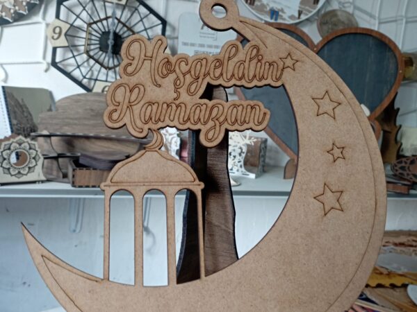 Hoşgeldin Ramazan boyama figür